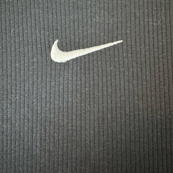 Nike Long Sleeve Mock Neck Ribbed Dress - Picture 8 of 10